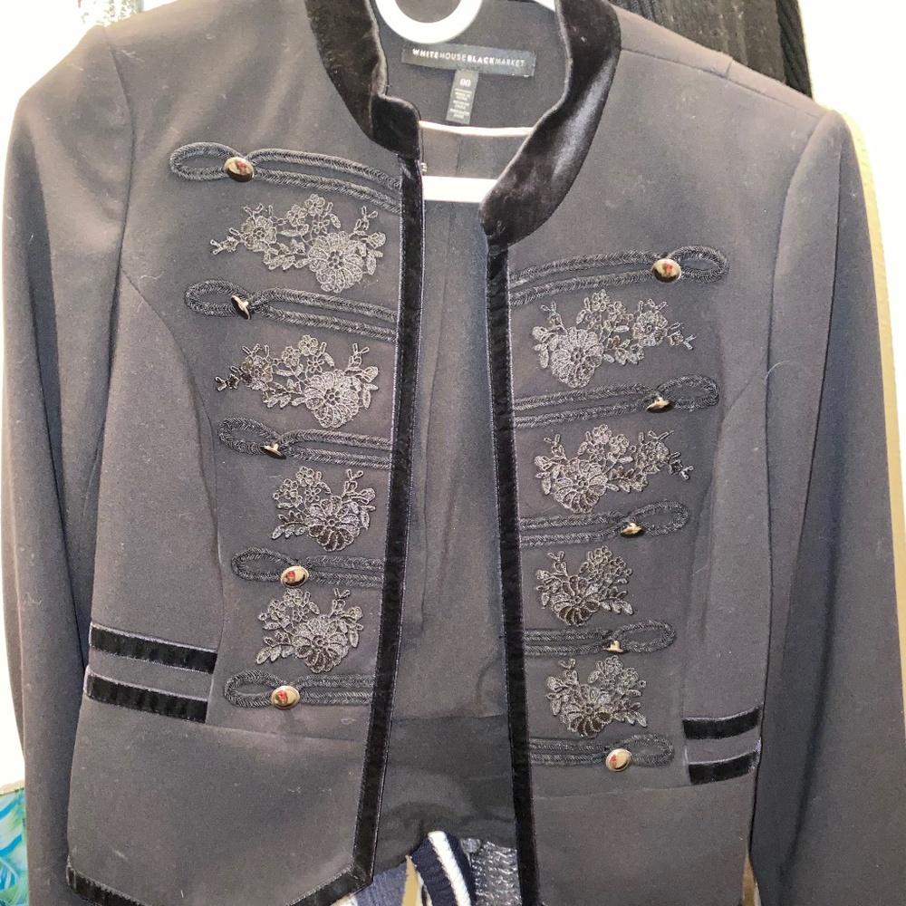 White House Black Market Military Jacket